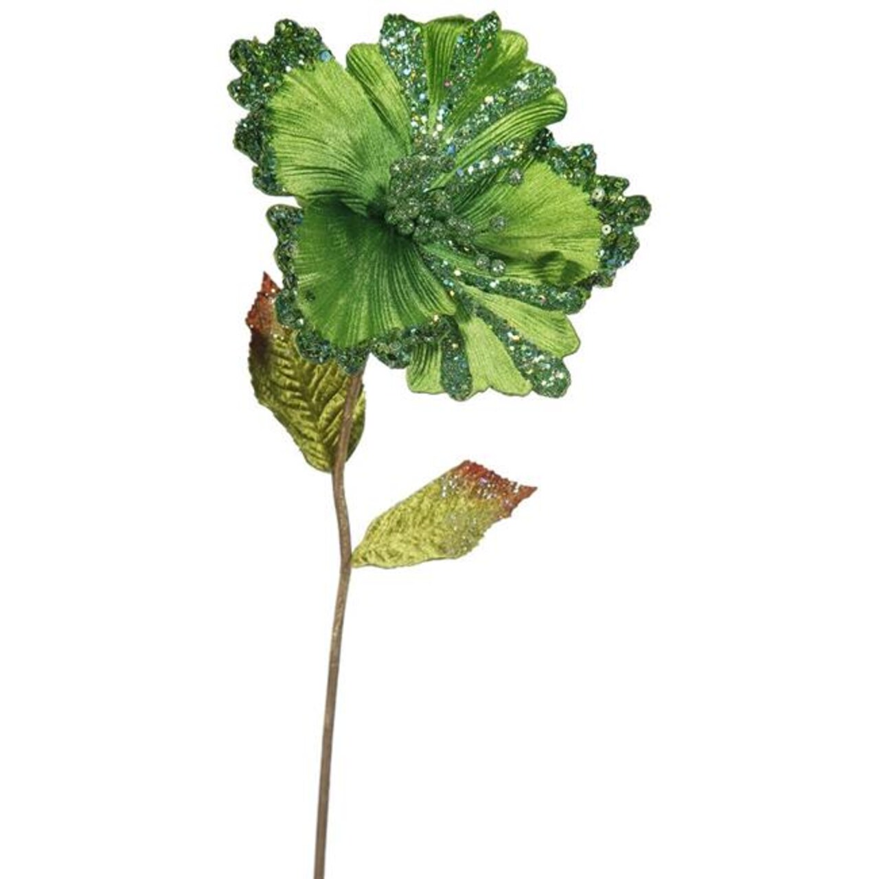 Lime Hibiscus Flower Stem, 23 &#x26; 8 in.